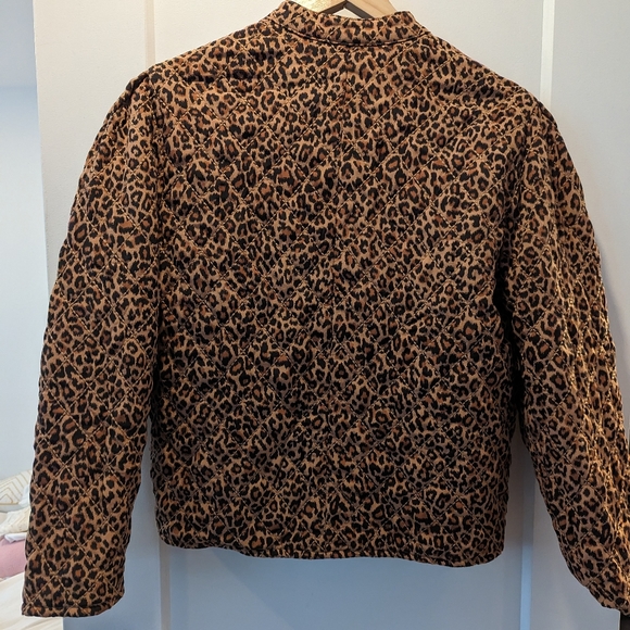 Leopard print reversible jacket - Picture 2 of 3